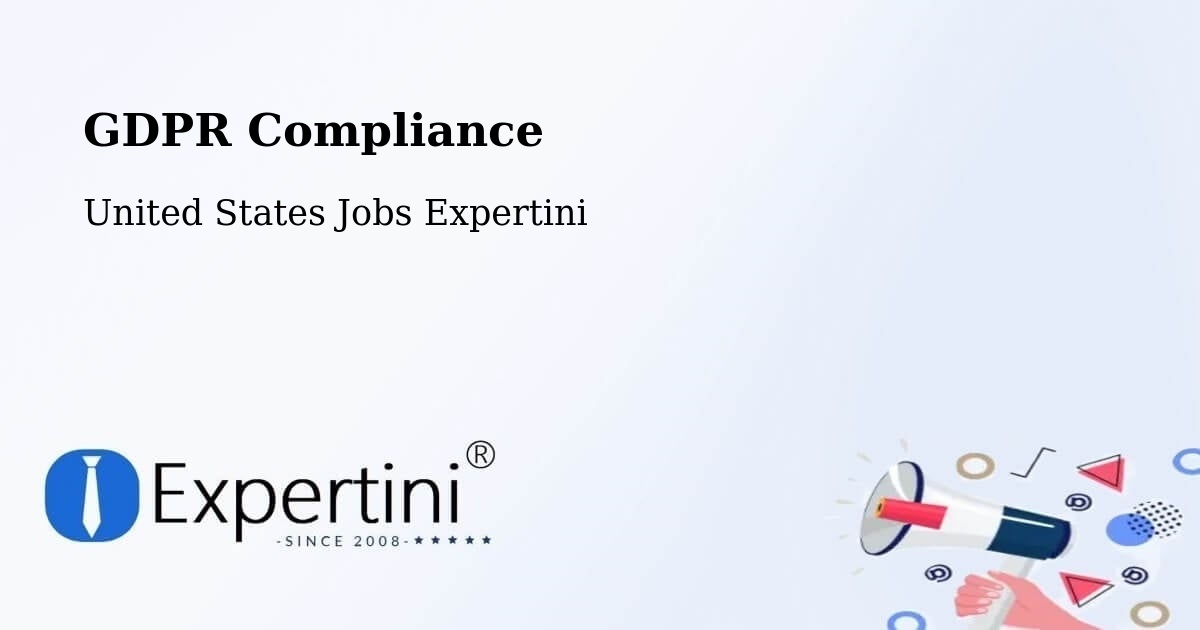 GDPR Compliance - United States Jobs Expertini