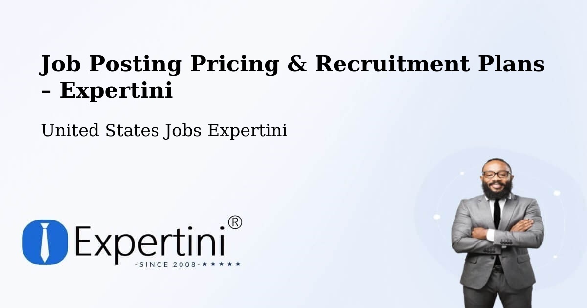 Job Posting Pricing & Recruitment Plans – Secaucus - Secaucus, United States Jobs Expertini