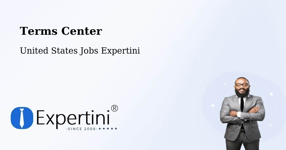 Terms of Service – Secaucus - United States Jobs Expertini